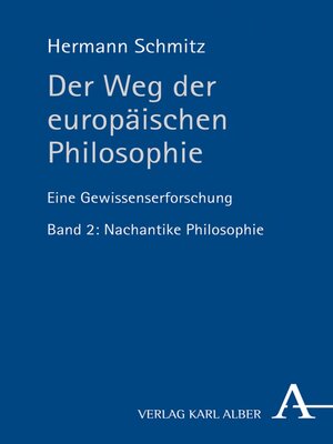 cover image of Der Weg der europäischen Philosophie